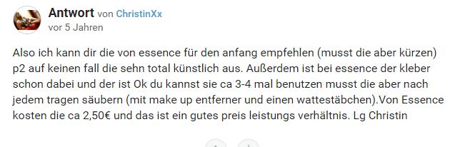 Falsche Wimpern Dm Erfahrungen Testbericht Testberichte